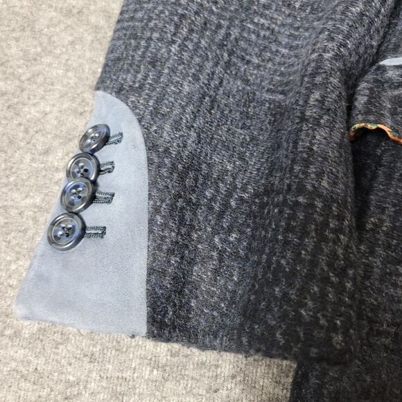 Robert Graham Gray Houndstooth Blazer - Picture 6 of 16